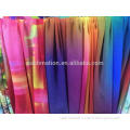 Polyester spandex sublimation print custom fluorescence print fabric